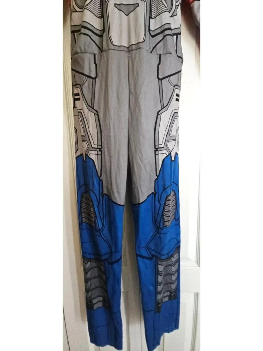 Transformers Optimus Prime Muscle Jumpsuit Costume Mask Boys 10-12 Disguise